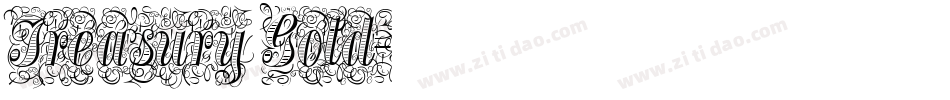 Treasury Gold字体转换